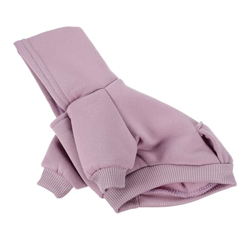 ERINGOGO Welpen-Sweatshirt Dackel-Pullover Individuelle Kapuzenpullover Für Hunde Gehörschutz Für Hunde Welpen-Pullover Hundekleidung Hundehose Dackelkleidung Hundehaube Rassen Baumwolle von ERINGOGO