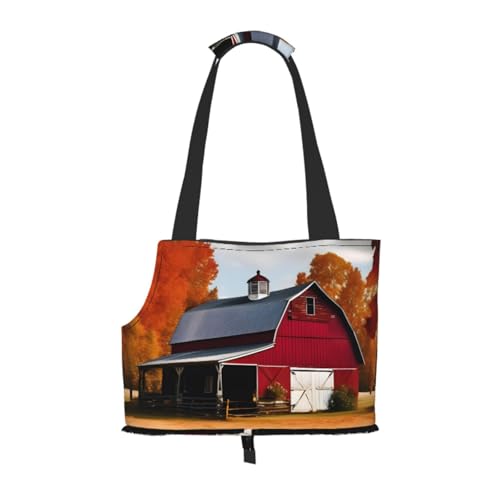 Autumn Country Barns Haustier-Tragetasche, Handtasche, Katzen, Hunde, bequem, tragbar, faltbar, Haustier-Tragetasche von ERSDWRE