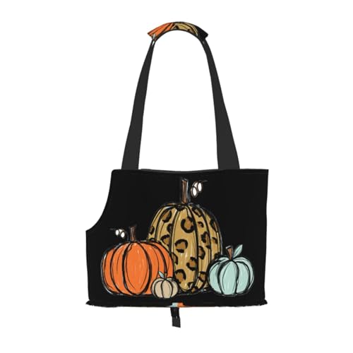 Pumpkin Pet Carrier Handtasche Katzen Hunde Komfort Tragbar Faltbare Haustiertasche Hundetrage Haustier Tote Bag von ERSDWRE