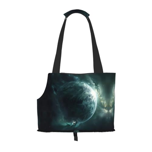 Universe Planet Haustier-Tragetasche, Handtasche, Katzen, Hunde, bequem, tragbar, faltbar, Haustiertasche von ERSDWRE