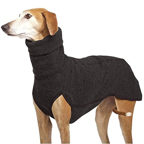 ERZU Hund Hoodie, Hundepullover, Hundebekleidung Hund Hoher Hals Winterkleidung Elastisch Weich Warm Atmungsaktiv für Hunde Welpen XL 2XL 3XL Optionale Größen von ERZU