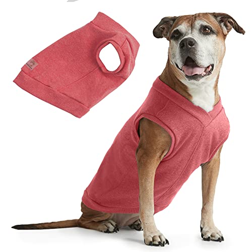 ESPAWDA Hunde-Sweatshirt aus Baumwolle, für kleine Hunde, mittelgroße Hunde, große Hunde (XS, Feuerhydrant-Rot) von ESPAWDA