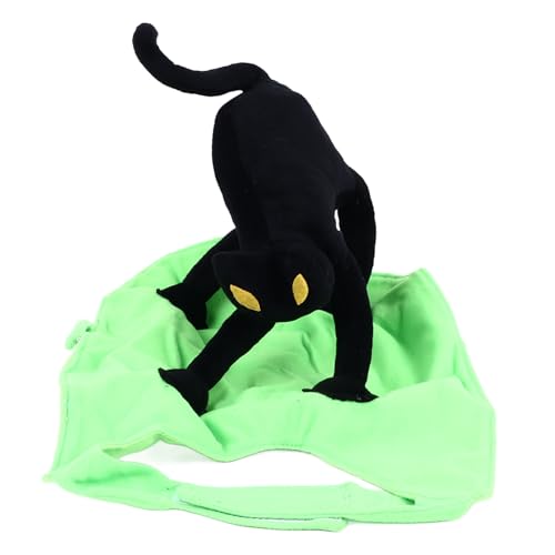 Entzückendes Halloween-Katzenkostüm für Haustiere, Idee für lustige Halloween-Partys, hautfreundlich und atmungsaktiv mit einfach zu tragendem Design, lebendige Farbe von ETAINGYEUN