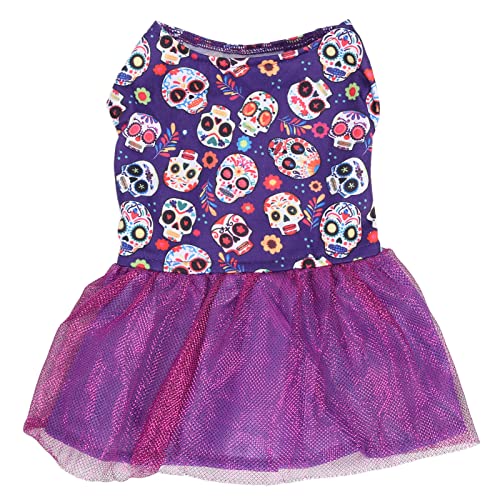 Hundekleid, Haustier-Halloween-Kleid, weich, dehnbar, schönes Kostüm, Hunde-Prinzessin-Kleid für die tägliche Party des Welpen (L) von ETAINGYEUN