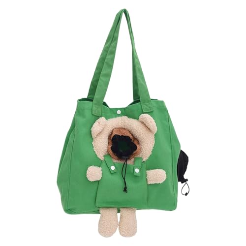 Hundetragetasche, Reisetasche, praktische Tragetasche mit Cartoon-Designs, Outdoor-Spaziergänge, Tragetasche, Schultertasche, Haustierzubehör von ETAWDE