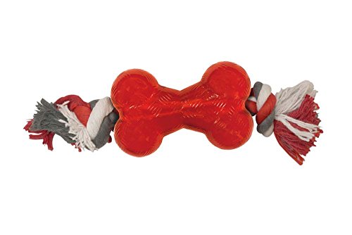 Ethical Products Spot Play Strong Bone with Rope Mini 3.5 inches Super Durable von SPOT