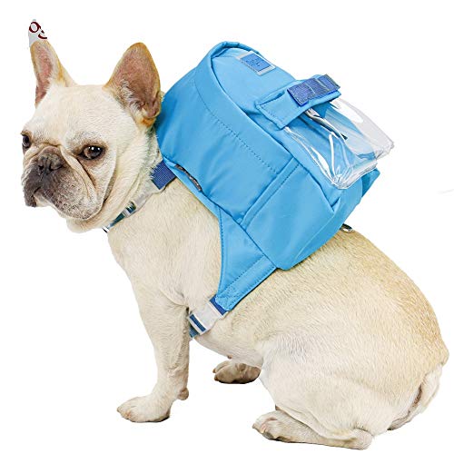 ETOPARS Mode Hund selbst Rucksack, Kleines Haustier Geschirr, Mini Carrier Rucksack Tasche Satteltaschen Welpentasche, Trendy Fashion Cat Puppy Brustgurt, Reisetasche für Hund von ETOPARS