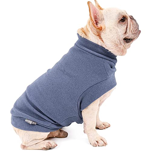 ETOPARS Sweater für Hunde, Hund Katze Winter Warmer Pullover, Niedliche Strickwaren für Haustiere im Frühling Herbst, Haustier lässig Trainingsanzug Sweatshirt, Warme Haustier Jacke (L, Blau) von ETOPARS