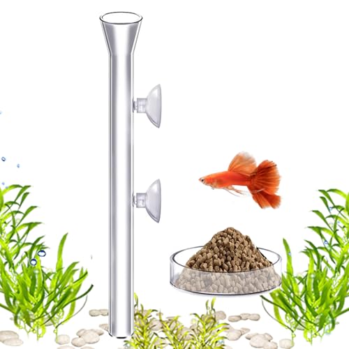 ETUCYNG Fisch-Futterstation | Automatischer Fisch-Futterspender – Saugnapf, Acryl, direktional, transparenter Spender für Urlaub, Teich, Schildkröte, , Fütterung zu Hause ETUCYNG Fisch-Futterstation | Automatischer Fisch-Futterspender – Saugnapf, Acryl, direktional, transparenter Spender für Urlaub, Teich, Schildkröte, , Fütterung zu Hause von ETUCYNG