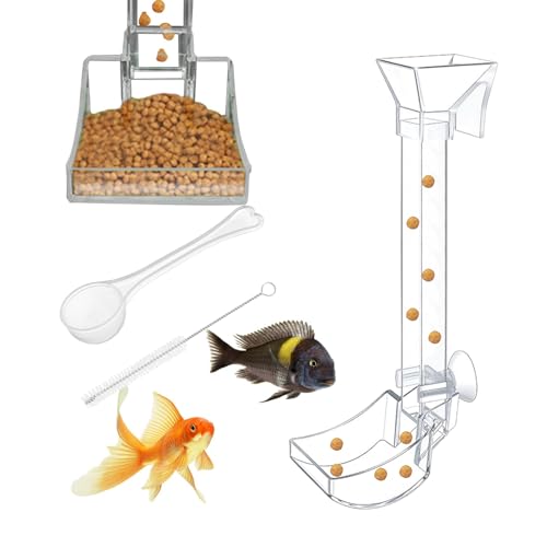 ETUCYNG Fish Tank Feeding Tube GarnelenFutternapf Fisch Futterrohr Rohr Und Futter Schale Für Garnelenfutter Transparentes Saugnapf Fischbecken Futterspender Automat Für Garnele Fische ETUCYNG Fish Tank Feeding Tube GarnelenFutternapf Fisch Futterrohr Rohr Und Futter Schale Für Garnelenfutter Transparentes Saugnapf Fischbecken Futterspender Automat Für Garnele Fische von ETUCYNG