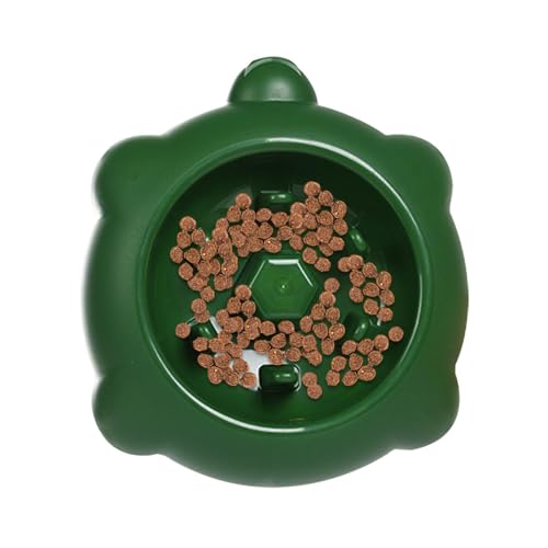 ETUCYNG Haustier Slow Food Bowl, Anti-Choking Pet Bowl | Fun Interactive Feeder Bowl - Anti-Gulping-Schildkrötenform-Fütterungsschale für das Rätsel mit gesunden Ernährung von Hund von ETUCYNG