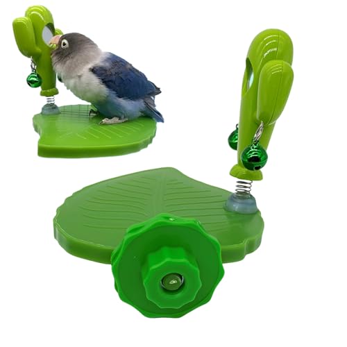ETUCYNG Vogelspielplatz-Ständer | Sittichspielzeug Ständer Zweige – Puzzle-Anreicherungsspielzeug, interaktives Übungsspiel, Blätterform, -Stil für Nymphensittiche, Lovebird, Kanarie ETUCYNG Vogelspielplatz-Ständer | Sittichspielzeug Ständer Zweige – Puzzle-Anreicherungsspielzeug, interaktives Übungsspiel, Blätterform, -Stil für Nymphensittiche, Lovebird, Kanarie von ETUCYNG