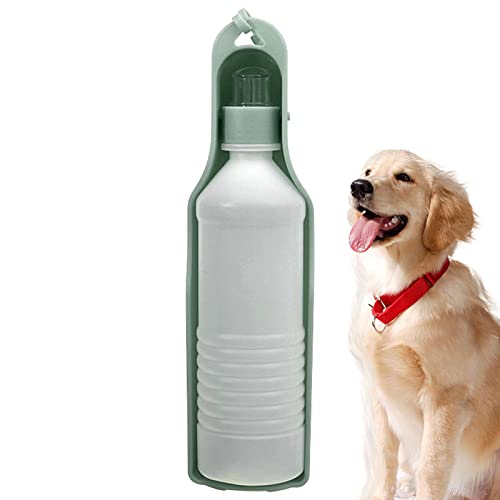 EUBEISAQI Hundewasserflasche | Hundewasserspender | Faltbare Hundewasserflaschen zum Spazierengehen, auslaufsicherer Outdoor-Reisewassernapf für Hunde, Katzen, Kaninchen von EUBEISAQI