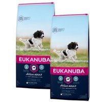 EUKANUBA Active Adult Medium Breed mit Huhn 2x3 kg von EUKANUBA