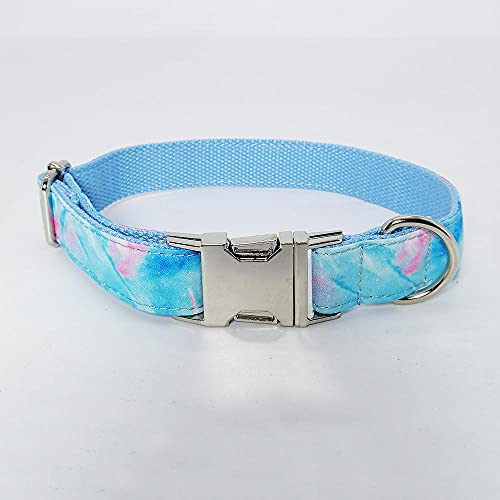 EUSFIYY Haustierhalsband Benutzerdefinierter Name & Telefon Hundehalsband für kleine mittelgroße große Hunde Easy-Halsband_L_Neck_49-55cm von EUSFIYY