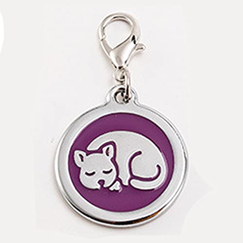 EUSFIYY Namensschild Hundemarke 1pc personalisierte Katze Hund ID-Tag Gravur für Hundehalsband Haustier Charm Name Anhänger Halskette Welpen Zubehör von EUSFIYY