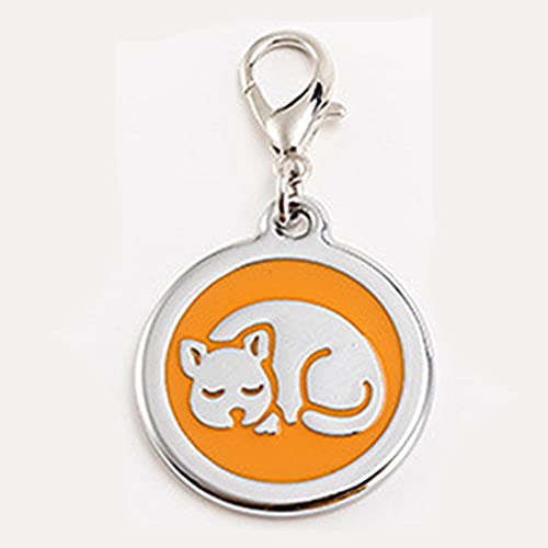 EUSFIYY Namensschild Hundemarke 1pc personalisierte Katze Hund ID-Tag Gravur für Hundehalsband Haustier Charm Name Anhänger Halskette Welpen Zubehör von EUSFIYY