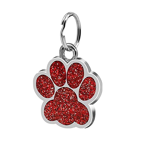 EUSFIYY Namensschild Hundemarke Personalisierte Haustier Katze Hundemarke Halsband Zubehör Benutzerdefinierte gravierte Halskette Kette Charm Zubehör für Hundeprodukte-5- von EUSFIYY