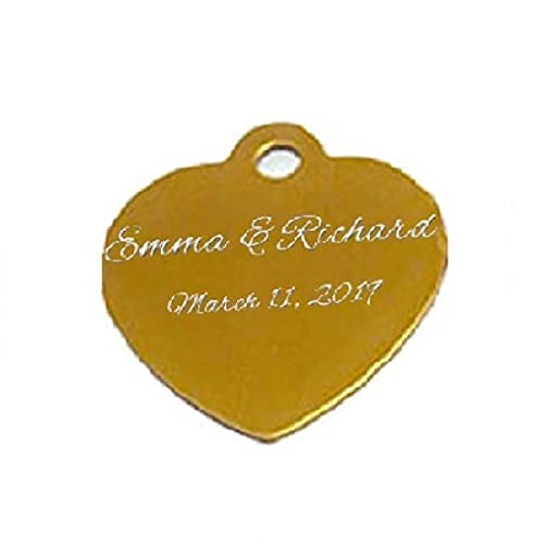 Namensschild Hundemarke Personalisierte Hundemarke Personalisierte Gravur Haustier Katze Namensschilder Namensschild Anti-verlorener Anhänger Kragen Zubehör Metall Schlüsselanhänger-32x35mm-g von EUSFIYY