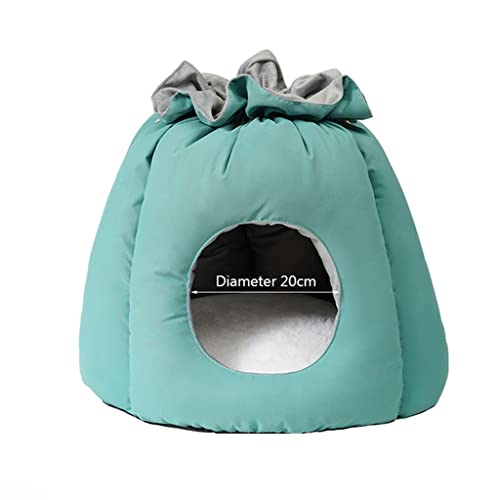 EUTYRG Gemütliches Haustierbett für kleine und mittelgroße Hunde – Halten Sie Ihren pelzigen Freund mit einem stilvollen Zeltdesign warm von EUTYRG
