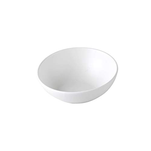 EUYIMOMO futternapf Katze,Keramik Pet Bowl, Schutz der Halswirbelsäule Einstellbarer Winkel Pet Bowl-White Single Bowl (groß) von EUYIMOMO