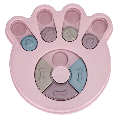 EVTSCAN Dog Slow Feeding Plate Katzenfutterspender Tablett Interaktives Pet Puzzle Feeder Spielzeug(Claw Shape) von EVTSCAN