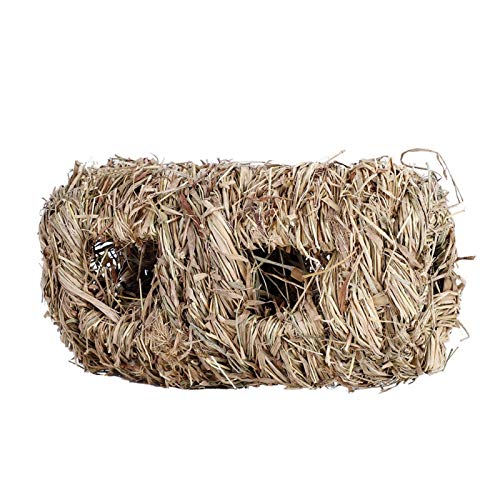 EVTSCAN Durable Rabbit Grass House Kauspielzeug Matte Bett für Hamster Meerschweinchen Hase von EVTSCAN