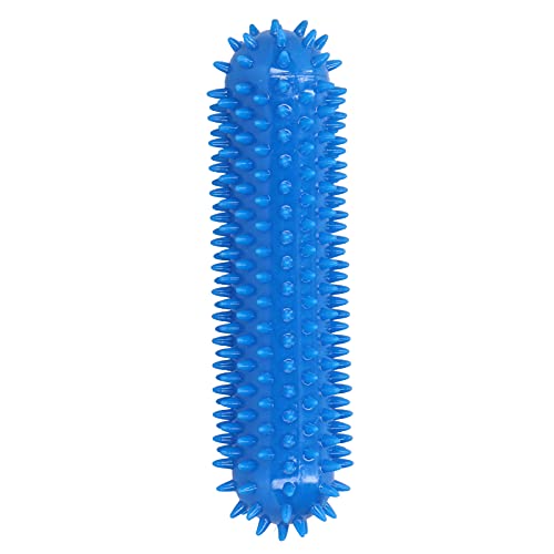 EVTSCAN Pet Chewing Toys, TPR Molar Rod Hund Kauen Zahnbürste Stick Zähne Reinigung Twisting Toy Pet Supplies(Blau) von EVTSCAN