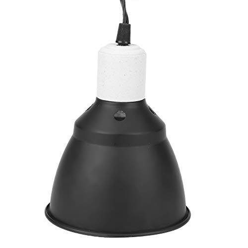 EVTSCAN Reptilienwärmelampenhalter, Lampenlampe Sonnenbaden Heizungsunterstützung Infrarot-Heizlampenlicht für Schlangenschildkröte(欧规220V) von EVTSCAN