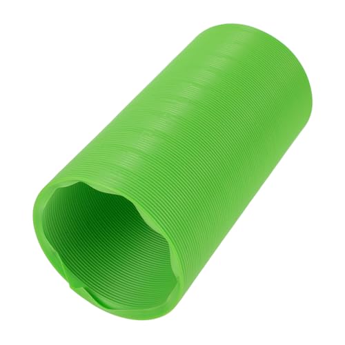 EXAOMBLE 1Stück Teleskop Hamster Tunnel für Kleintiere Faltbares Grün für Hamster Frettchen und Meerschweinchen Platzsparend und Unterhaltsam für Haustiere EXAOMBLE 1Stück Teleskop Hamster Tunnel für Kleintiere Faltbares Grün für Hamster Frettchen und Meerschweinchen Platzsparend und Unterhaltsam für Haustiere von EXAOMBLE