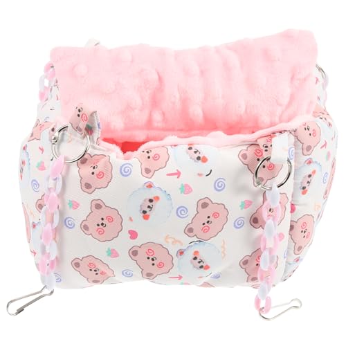 EXAOMBLE Sleeping House Bequeme Hängematte Für Kleine Tiere Für Hamster Chinchillas Und Eichhörnchen Warmes Und Sicheres Schlafnest Aus Weichem Material Leicht Und Platzsparend EXAOMBLE Sleeping House Bequeme Hängematte Für Kleine Tiere Für Hamster Chinchillas Und Eichhörnchen Warmes Und Sicheres Schlafnest Aus Weichem Material Leicht Und Platzsparend von EXAOMBLE