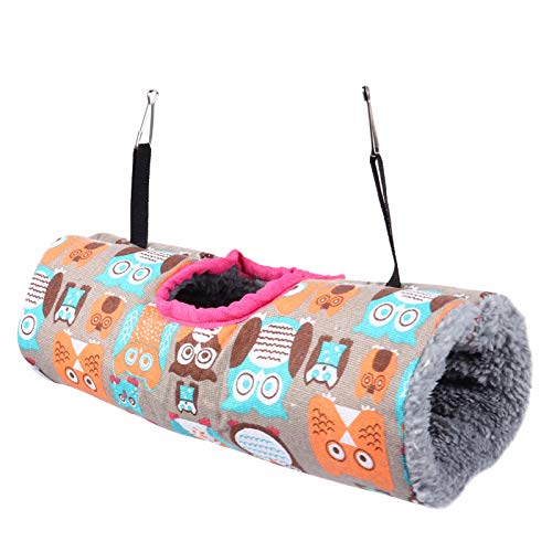 EXAOMBLE Hamster Hängendes Nest für Kleintiere Warmes Tunnelbett mit Haken für Meerschweinchen Ratten und Andere Kleine Haustiere Kuschelhöhle für und Spielspaß EXAOMBLE Hamster Hängendes Nest für Kleintiere Warmes Tunnelbett mit Haken für Meerschweinchen Ratten und Andere Kleine Haustiere Kuschelhöhle für und Spielspaß von EXAOMBLE