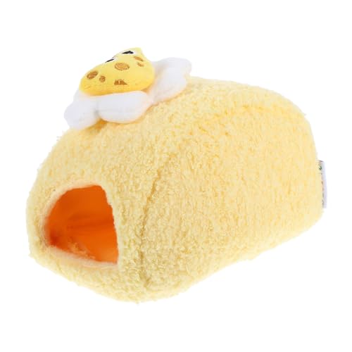 EXAOMBLE Hamster Süßes Schweizer Roll Versteck für Kleine Haustiere Abnehmbar Reinigen Hamster und Chinchillas Gemütliches Schlafhaus EXAOMBLE Hamster Süßes Schweizer Roll Versteck für Kleine Haustiere Abnehmbar Reinigen Hamster und Chinchillas Gemütliches Schlafhaus von EXAOMBLE