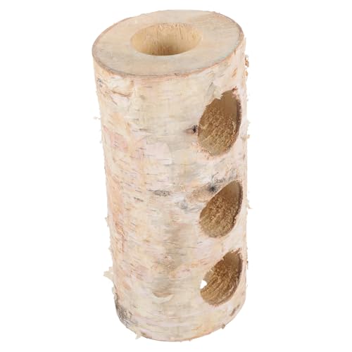 EXAOMBLE Hamsterversteck aus Holz Baumstamm Tunnel für Zwerghamster Rennmäuse und Kleintiere mit Öffnungen Innendurchmesser Sicheres Versteckspielzeug für Haustiere für und Erkundung EXAOMBLE Hamsterversteck aus Holz Baumstamm Tunnel für Zwerghamster Rennmäuse und Kleintiere mit Öffnungen Innendurchmesser Sicheres Versteckspielzeug für Haustiere für und Erkundung von EXAOMBLE