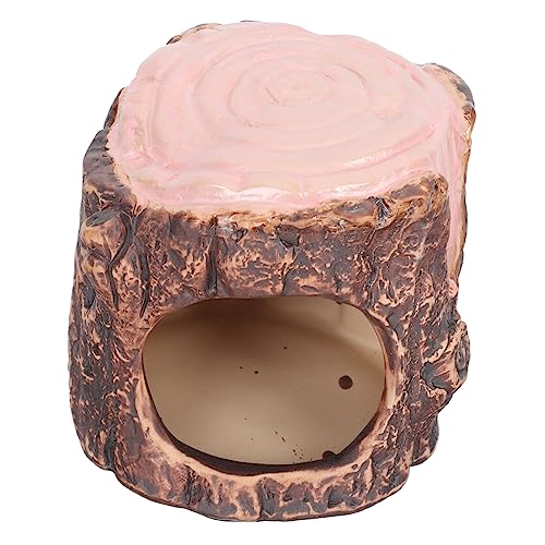 EXAOMBLE Haustierversteckhütte aus Keramik Hamster Nest im Waldstil Exquisites Schlafbett für Kleine Haustiere Langlebig und Bequem für Hamster und Andere Kleintiere EXAOMBLE Haustierversteckhütte aus Keramik Hamster Nest im Waldstil Exquisites Schlafbett für Kleine Haustiere Langlebig und Bequem für Hamster und Andere Kleintiere von EXAOMBLE