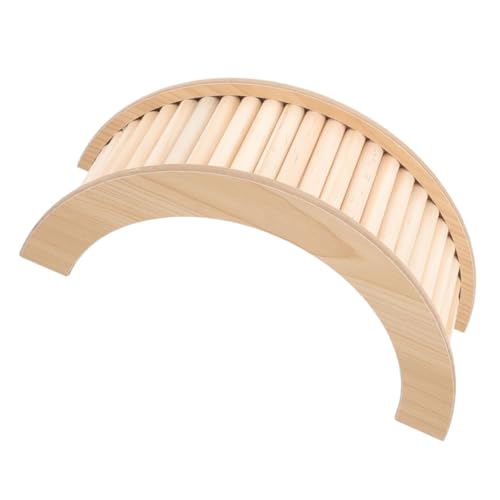 EXAOMBLE Hamster Holzbrücke Spielzeug Für Kleintiere Kletterleiter Aus Natürlichem Holz Für Hamster Rennmäuse Meerschweinchen Und Mehr Robust Und Sicher Für Spiel Und Bewegung EXAOMBLE Hamster Holzbrücke Spielzeug Für Kleintiere Kletterleiter Aus Natürlichem Holz Für Hamster Rennmäuse Meerschweinchen Und Mehr Robust Und Sicher Für Spiel Und Bewegung von EXAOMBLE