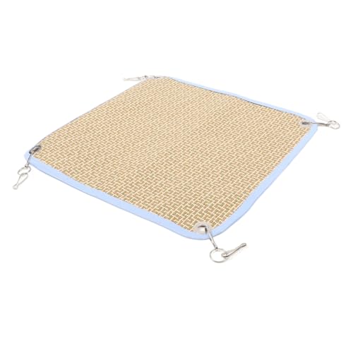 EXAOMBLE Kleine Tierhängematte für Hamster Meerschweinchen und Ratten Kühlende Langlebige Hängematte für Käfige Platzsparendes Design Einfach zu Reinigen für Warme Monate EXAOMBLE Kleine Tierhängematte für Hamster Meerschweinchen und Ratten Kühlende Langlebige Hängematte für Käfige Platzsparendes Design Einfach zu Reinigen für Warme Monate von EXAOMBLE