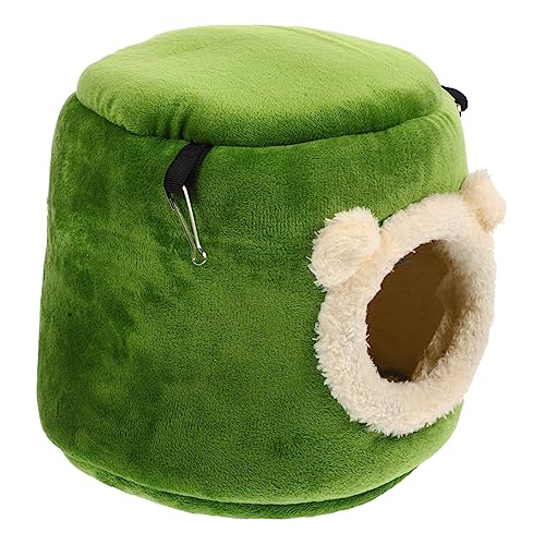 EXAOMBLE Kleiner Hamster Form Hängematte für Kleintiere Bequemes Hamsterhaus Tragresistentes Versteck für Hamster Meerschweinchen Frettchen EXAOMBLE Kleiner Hamster Form Hängematte für Kleintiere Bequemes Hamsterhaus Tragresistentes Versteck für Hamster Meerschweinchen Frettchen von EXAOMBLE