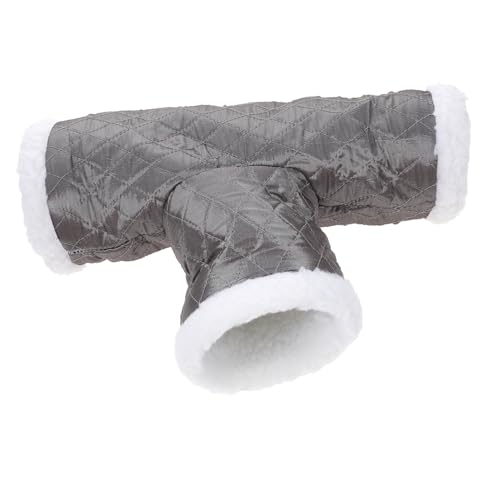 EXAOMBLE Kleines Haustier Tunnel aus Fleece Warmes Versteckbett für Hamster Rennmäuse und Meerschweinchen für Spiel und Rückzug Zufällige Farben Graskaninchenhütte EXAOMBLE Kleines Haustier Tunnel aus Fleece Warmes Versteckbett für Hamster Rennmäuse und Meerschweinchen für Spiel und Rückzug Zufällige Farben Graskaninchenhütte von EXAOMBLE