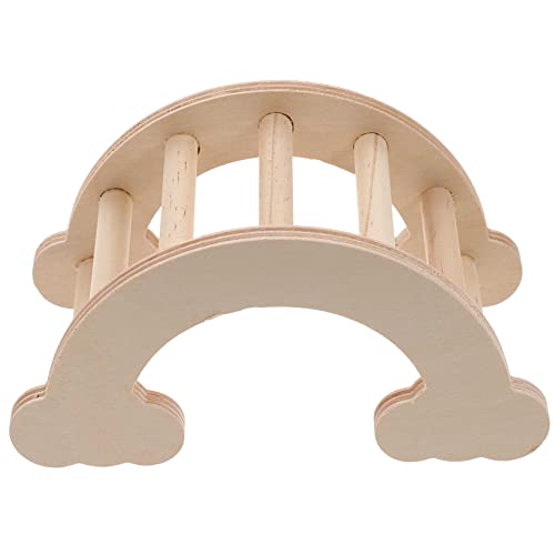 EXAOMBLE Multifunktionale Holzleiter für Kleintiere Kletterspielzeug für Chinchillas und Meerschweinchen Langlebig Glatt Poliert für Käfige und Spielplätze EXAOMBLE Multifunktionale Holzleiter für Kleintiere Kletterspielzeug für Chinchillas und Meerschweinchen Langlebig Glatt Poliert für Käfige und Spielplätze von EXAOMBLE