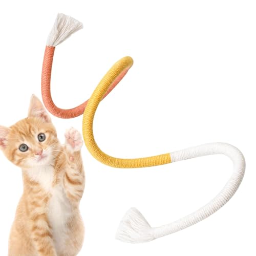 EXBERT Kätzchen-Zahnreinigungsspielzeug – interaktives Katzenspielzeug mit hellen Farben, Haustierzubehör für Arbeitszimmer, Katzenhaus, Wohnzimmer, Schlafzimmer, Tierheim, Haustiergeschäft von EXBERT