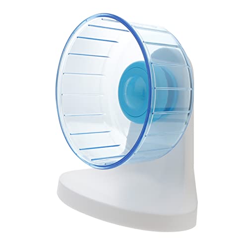 EXHUMKY 1pc Hamster Mute Übung Rad Hamster Übung Spielzeug Laufende Spielzeug (blau) von EXHUMKY