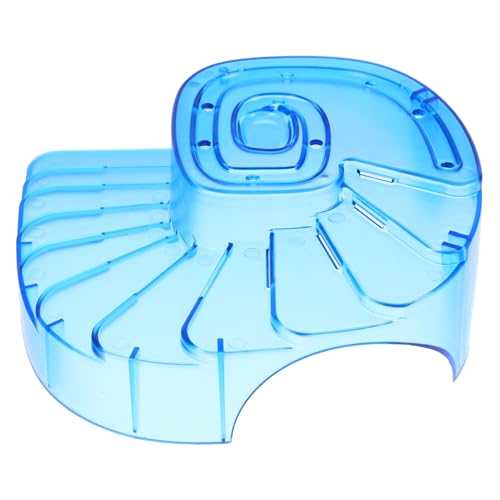 EXHUMKY 1pc Turtle Basking Platform Schwimmende Inselschildkröten-kletterplattform (blau) von EXHUMKY