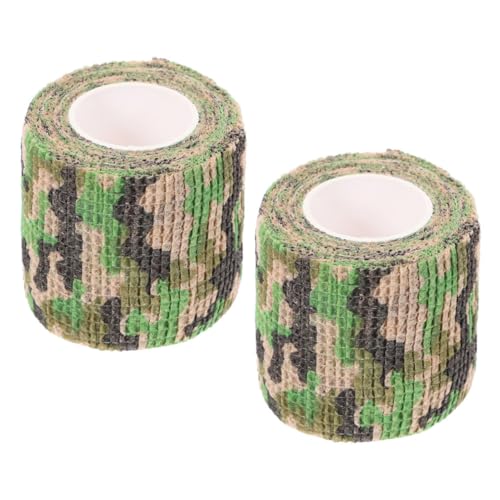 EXHUMKY 2St Elastisches Verbandband Selbstklebende Selbstklebende Binden Wundverband für Haustiere Bandage für Hunde Bandage für Tiere Wundverband für Hunde Hund Vlies von EXHUMKY