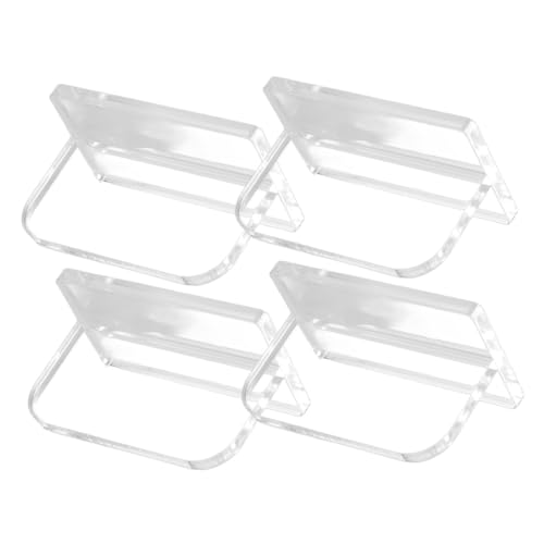 EXHUMKY 4 Stück Griff Der Aquariumabdeckung Teich Trennwand Für Aquarien Vakuum Handtuchhalter Anlage Teile Für Aquarien Panzer Trennwände Für Aquarien Pumpe Stand Wasser Acryl Transparent von EXHUMKY