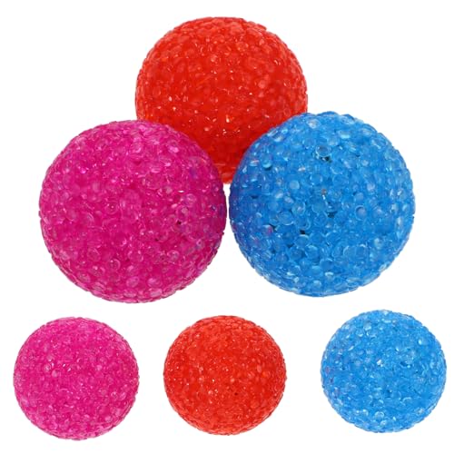 EXHUMKY 6pcs Interaktives Haustier Kätzchen Und Katze Übung Chase Ball Spielzeug Mit Glocken von EXHUMKY