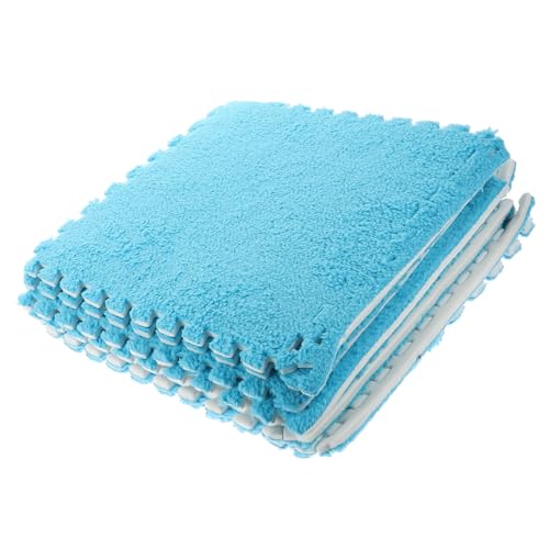 EXHUMKY 8 Stück Wollbett Kleiner Tier Bettwäsche Ding Haustier Wurf Schwein Hamster Liner Vlies Käfig Matten Nest Groß Waschbar Unterlage Tierschlafbettmatte Himmelblau Fussel EXHUMKY 8 Stück Wollbett Kleiner Tier Bettwäsche Ding Haustier Wurf Schwein Hamster Liner Vlies Käfig Matten Nest Groß Waschbar Unterlage Tierschlafbettmatte Himmelblau Fussel von EXHUMKY
