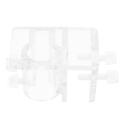 EXHUMKY Aquarium Wasserrohrschelle Schlauchschelle Dosierpumpe Schlauchhalter Aquarium Rohrhalter Aquarium Werkzeughalter Aquarium Soft Tube Befestigungshalter Wassereimer Clips von EXHUMKY