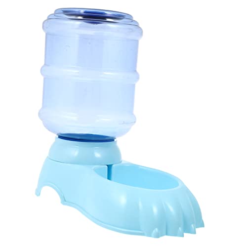 EXHUMKY Automatische Katzenhund -Feeder -wasserspender Haustier Feeder Plastik -trinkschale Zufällige Farbe von EXHUMKY