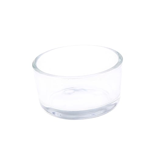 EXHUMKY Futterschale für Reptilien Transparentes Design Hochwertiges Kristallglas für Futter von Schildkröten Echsen und Fischen Multifunktional für Terrarien EXHUMKY Futterschale für Reptilien Transparentes Design Hochwertiges Kristallglas für Futter von Schildkröten Echsen und Fischen Multifunktional für Terrarien von EXHUMKY
